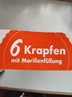 6 Krapfen mit Marillenfüllung