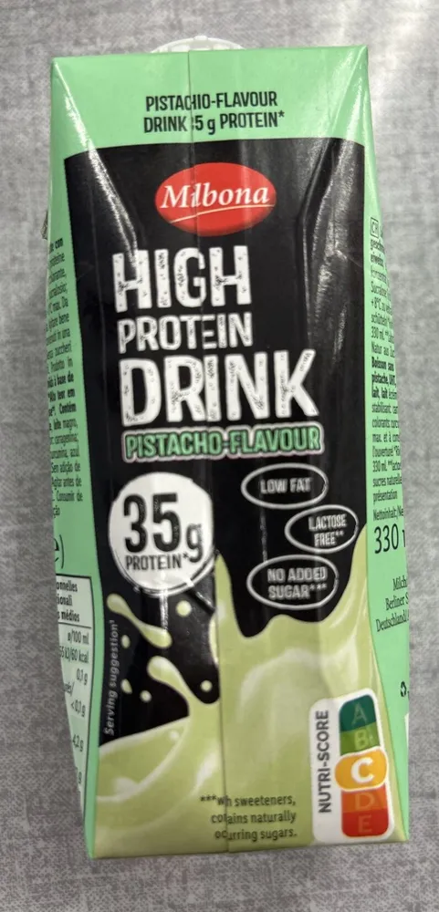 High Protein Drink Pistachio-Flavour