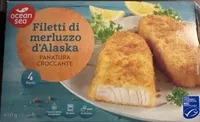 Filetti di merluzzo panati