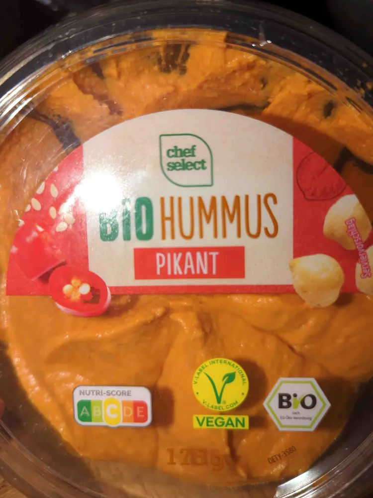 Bio Hummus Pikant