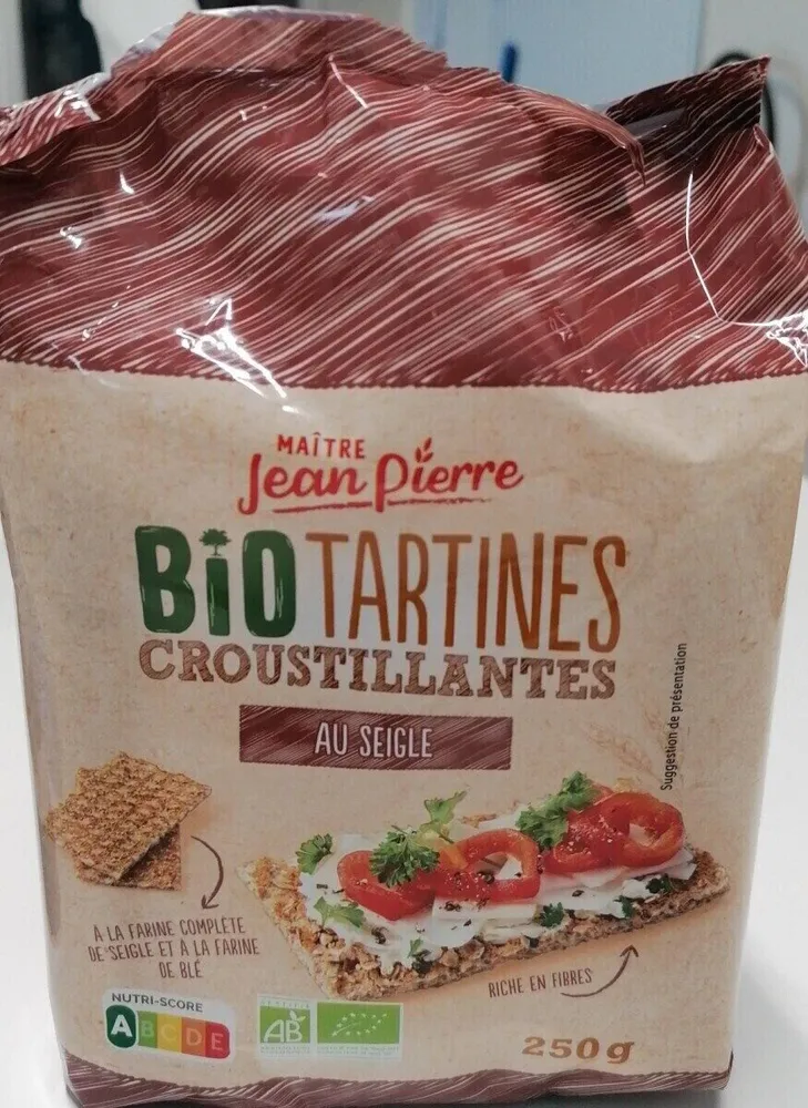 BIO TARTINES CROUSTILLANTES AU SEIGLE