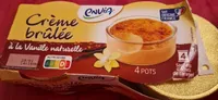 Crème brûlée à la vanille naturelle