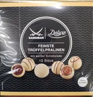 Feinste Trüffelpralinen mit Weißer Schokolade