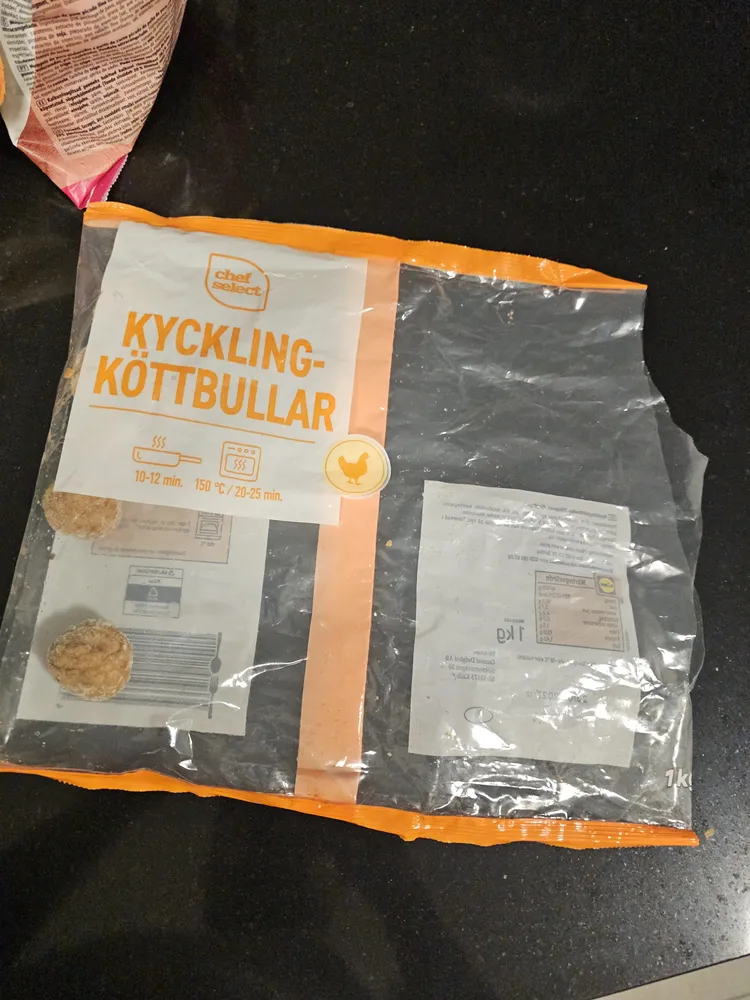 Kyckling Köttbullar