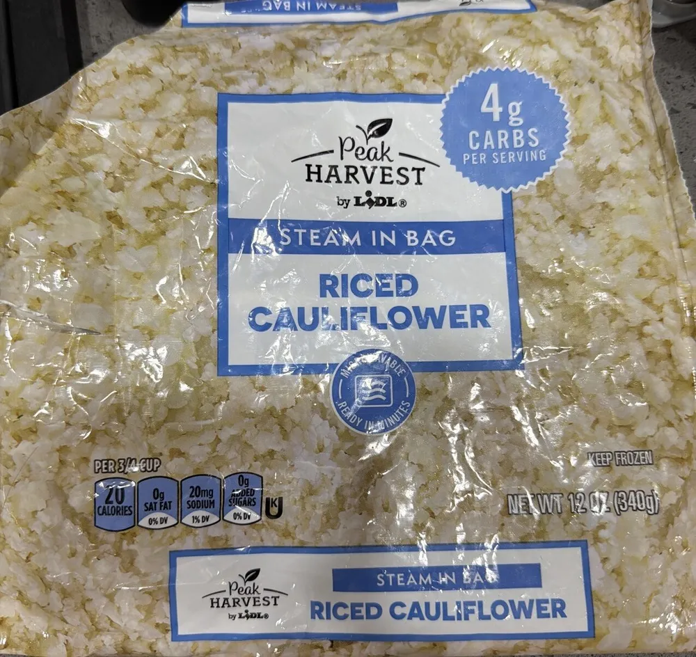 Riced Cauliflower