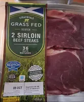 2 Sirloin Beef Stakes