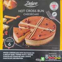 Hot Cross Bun Cheesecake