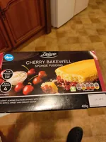 Cherry Bakewell Sponge Pudding