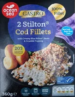 Cod in stilton