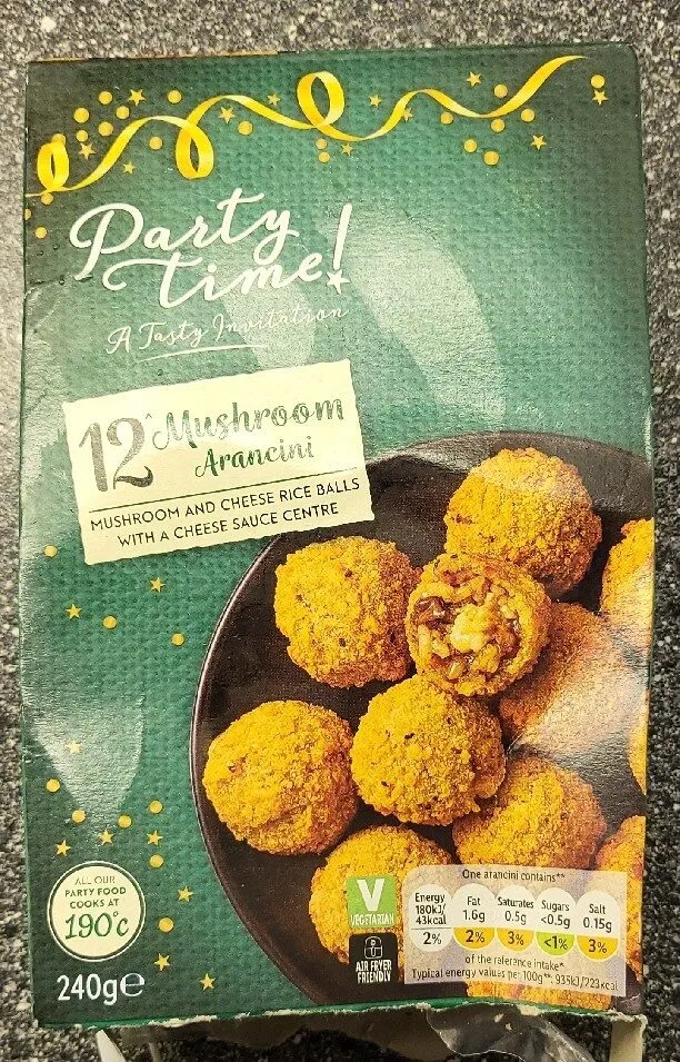 Mushroom Arancini