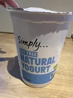 Fat free natural yogurt