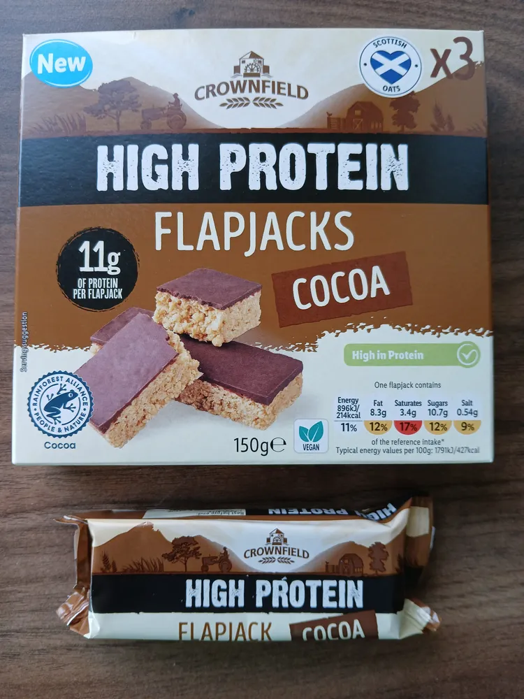 High Protein Flapjacks Cocoa
