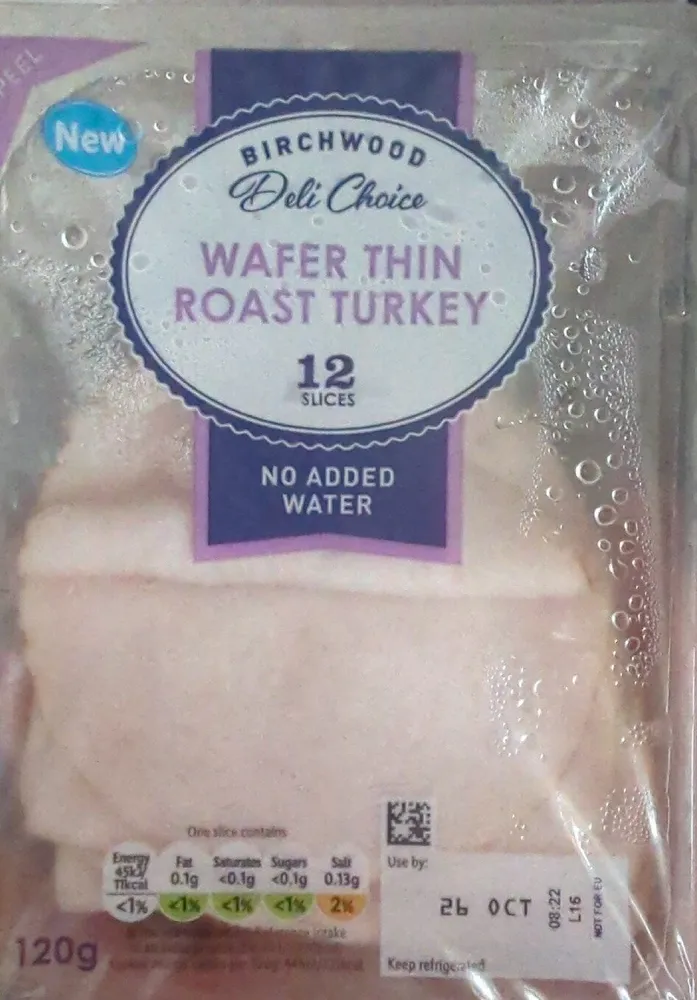 Wafer Thin Roast Turkey