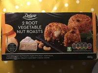 Root vegetable nut roast