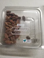 Almonds roasted and salted