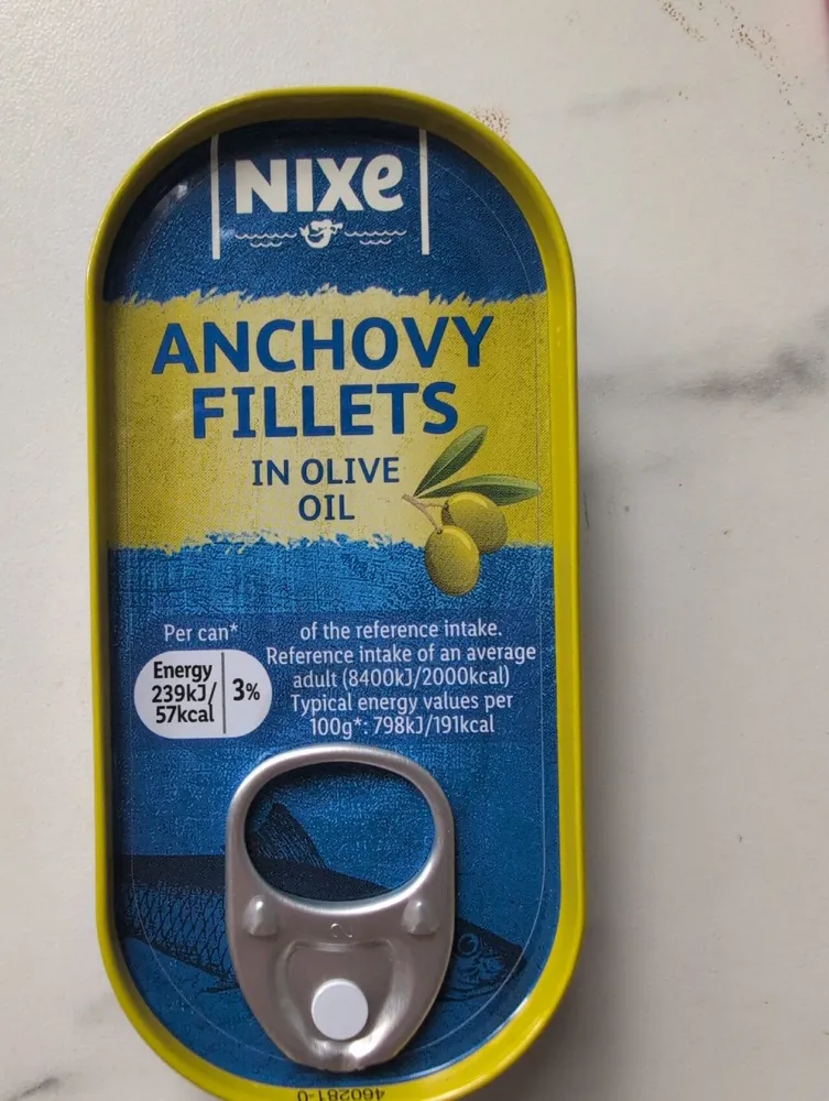 Anchovy Fillets In Olive Oil