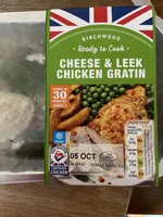 cheese and leek chicken gratin