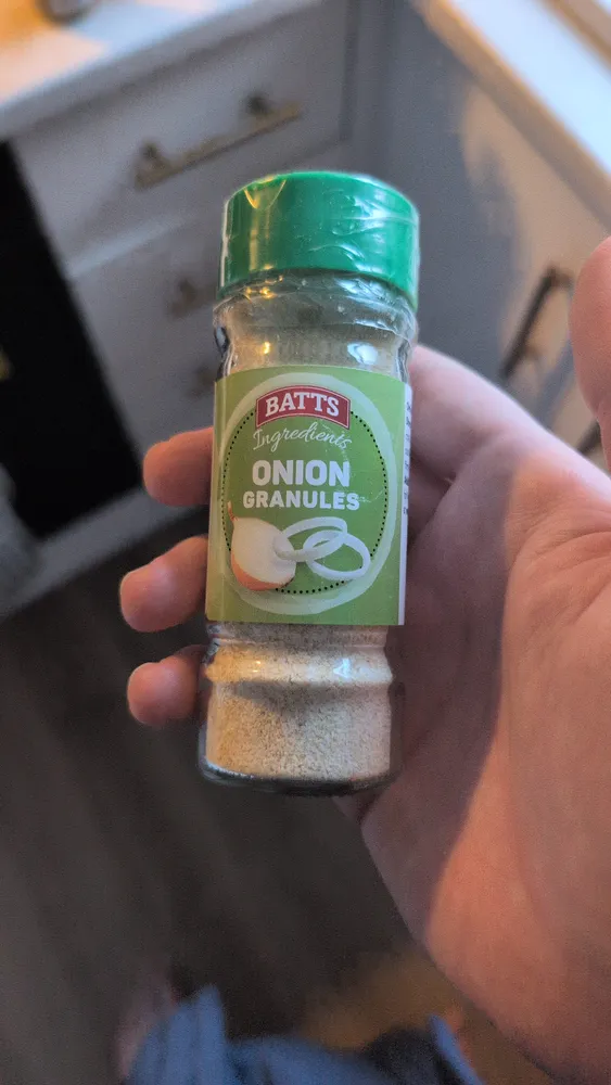 Onion granules