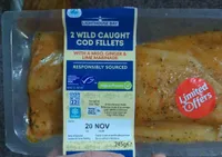 Wild Caught Cod Fillets - Miso, Ginger And Lime