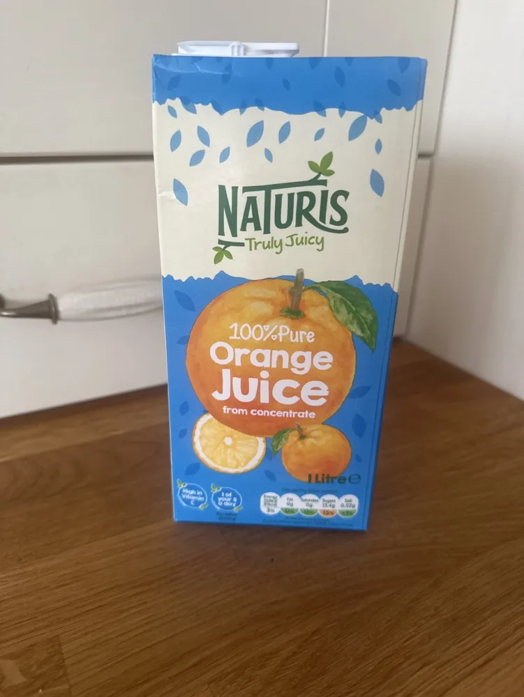 naturis orange juice