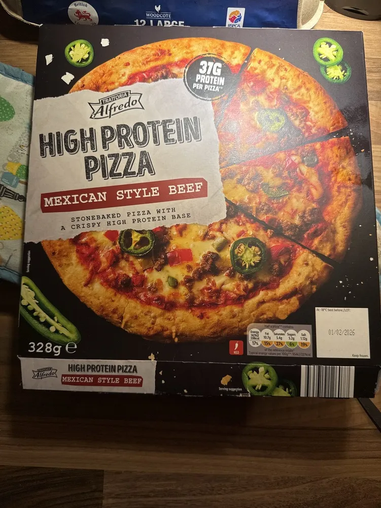 High Protein Pizza