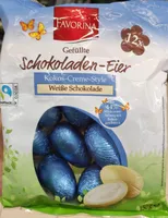 Gefüllte Schokoladen-Eier Kokos-Creme Style Weiss