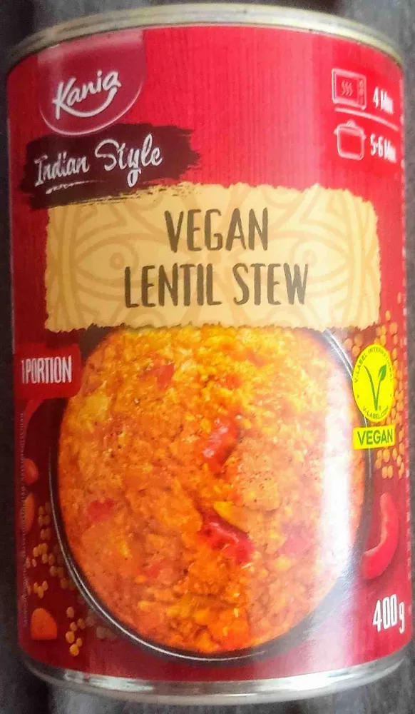 Vegan Lentil Stew Indian Style