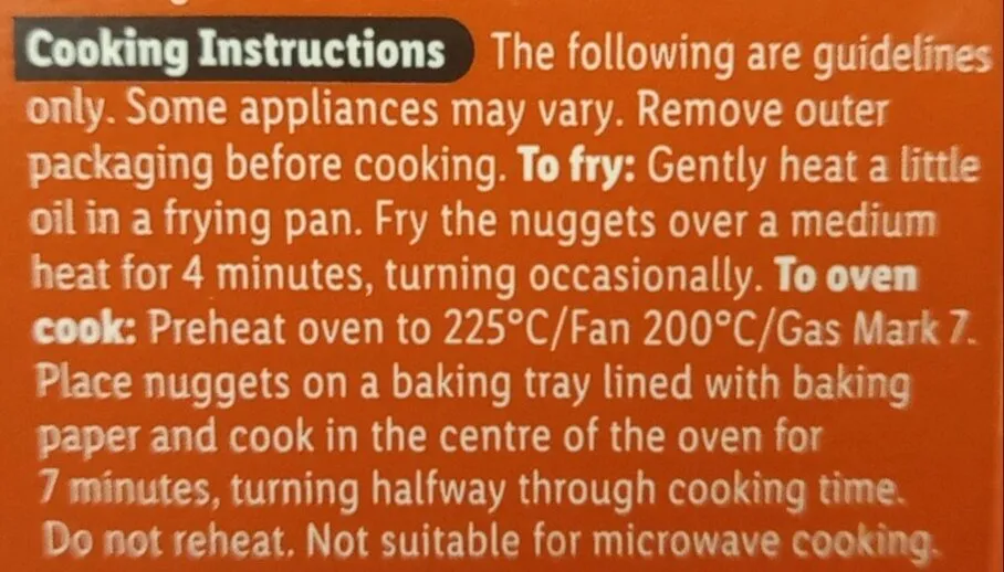 No Chicken Nuggets