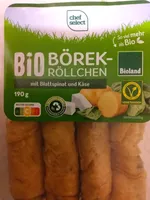 Bio Börek-Röllchen mit Blattspinat und Käse