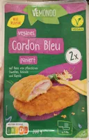 Veganes Cordon Bleu paniert