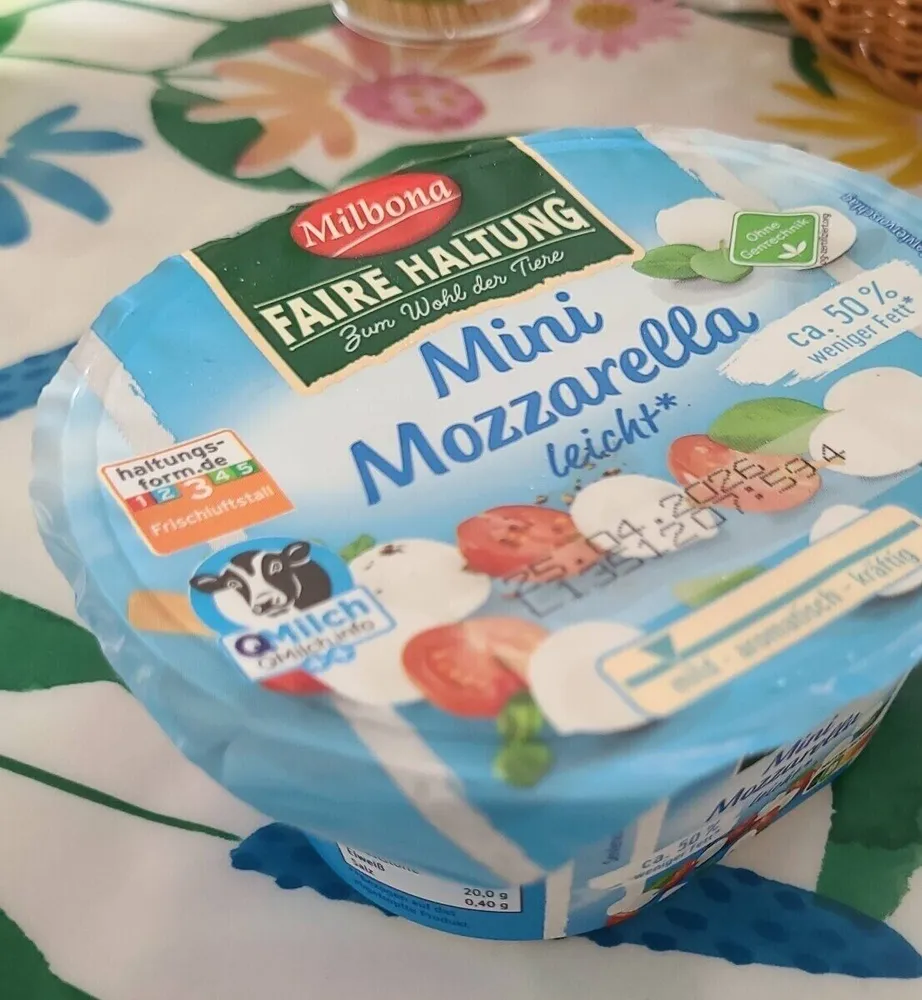 Mini Mozzarella leicht