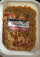 Kritharaki With Prawns