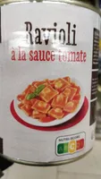 Ravioli à la sauce tomate