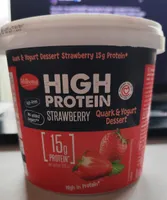 Strawberry Quark & Yogurt Dessert