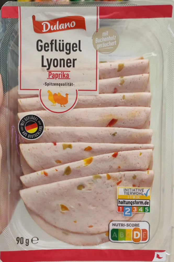 Geflügel Lyoner Paprika
