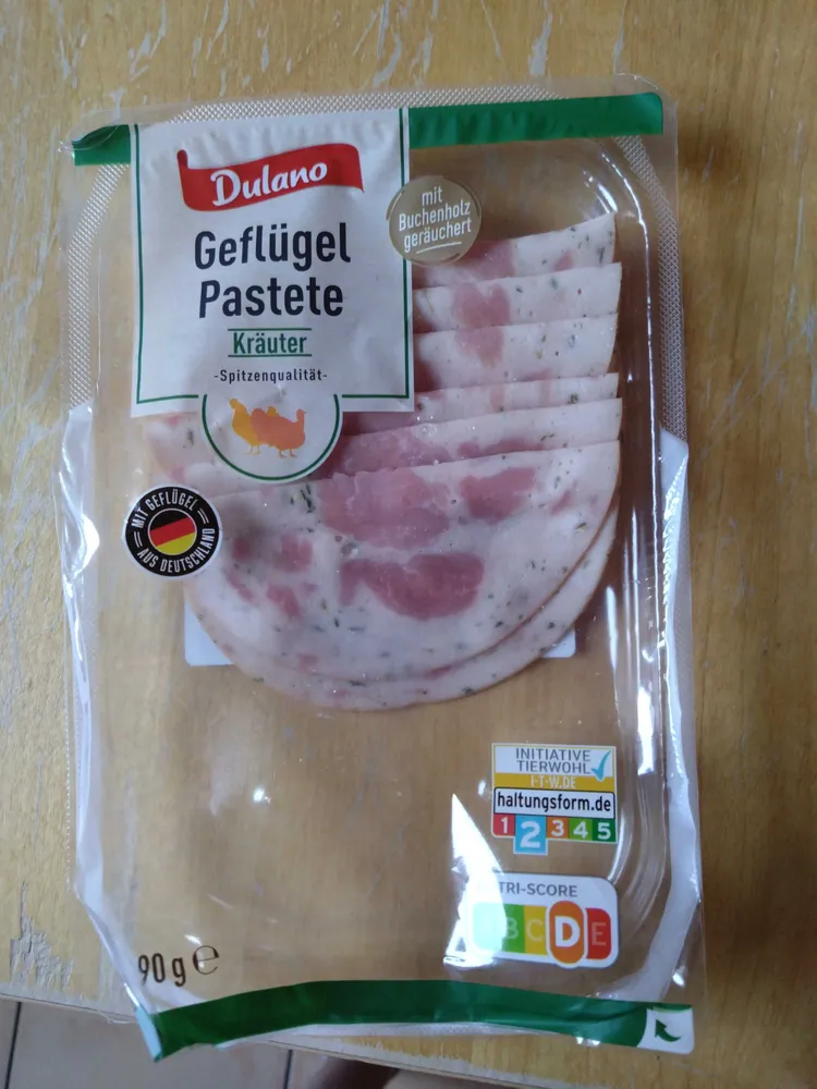 Geflügel Pastete Kraüter