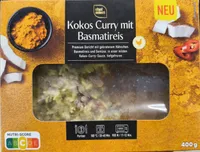 Kokos Curry mit Basmatireis