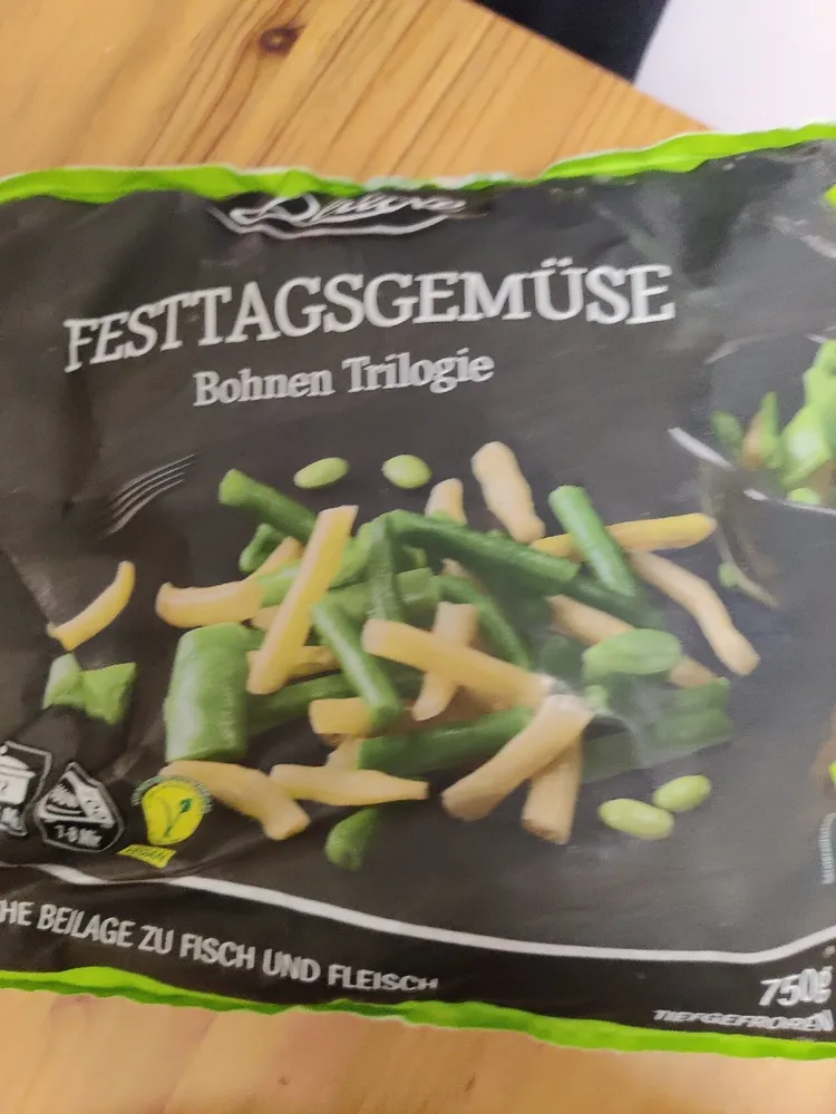 Festtagsgemüse Bohnen Trilogie