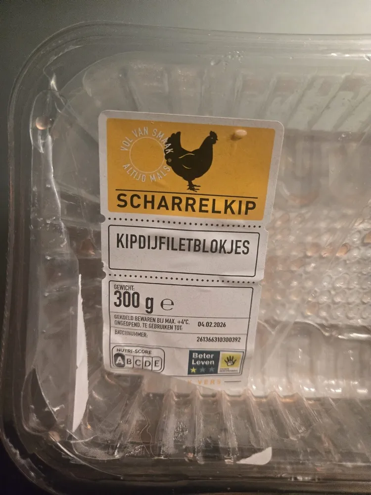 Kipdijfiletblokjes