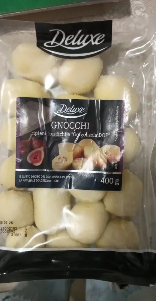 Gnocchi gorgonzola e fichi