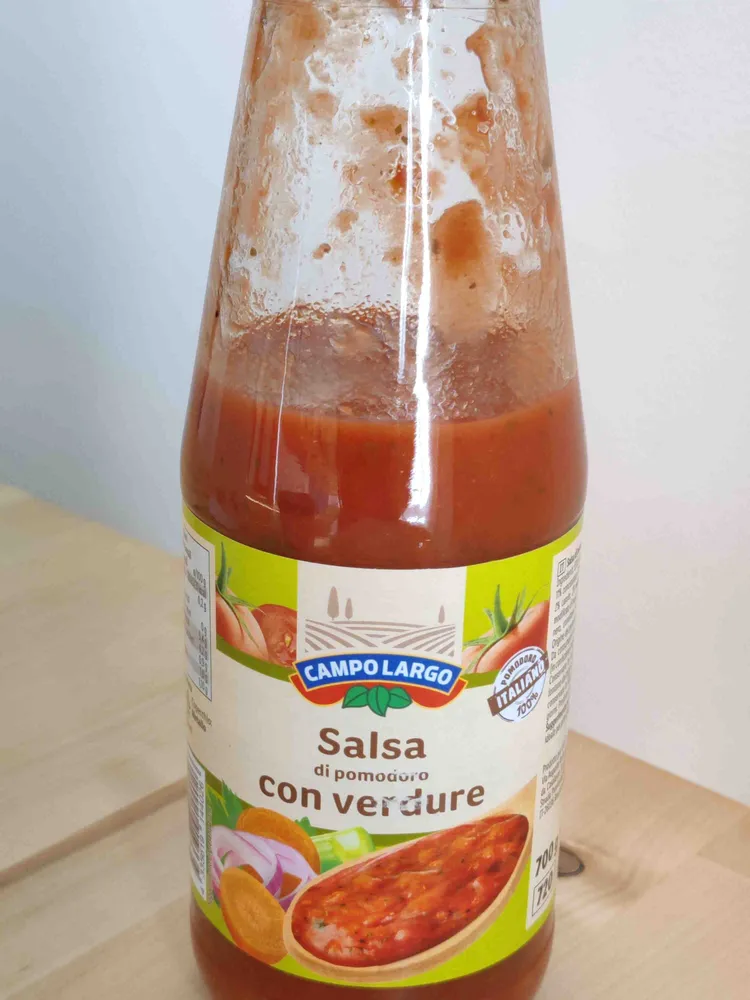 Salsa di pomodoro con verdure