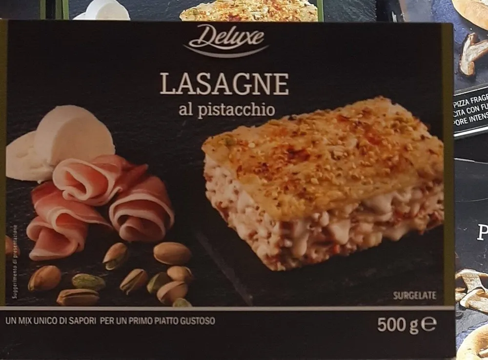 Lasagna al pistacchio