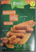 Bastoncini di tofu con carote
