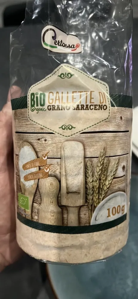 Gallette di grano saraceno