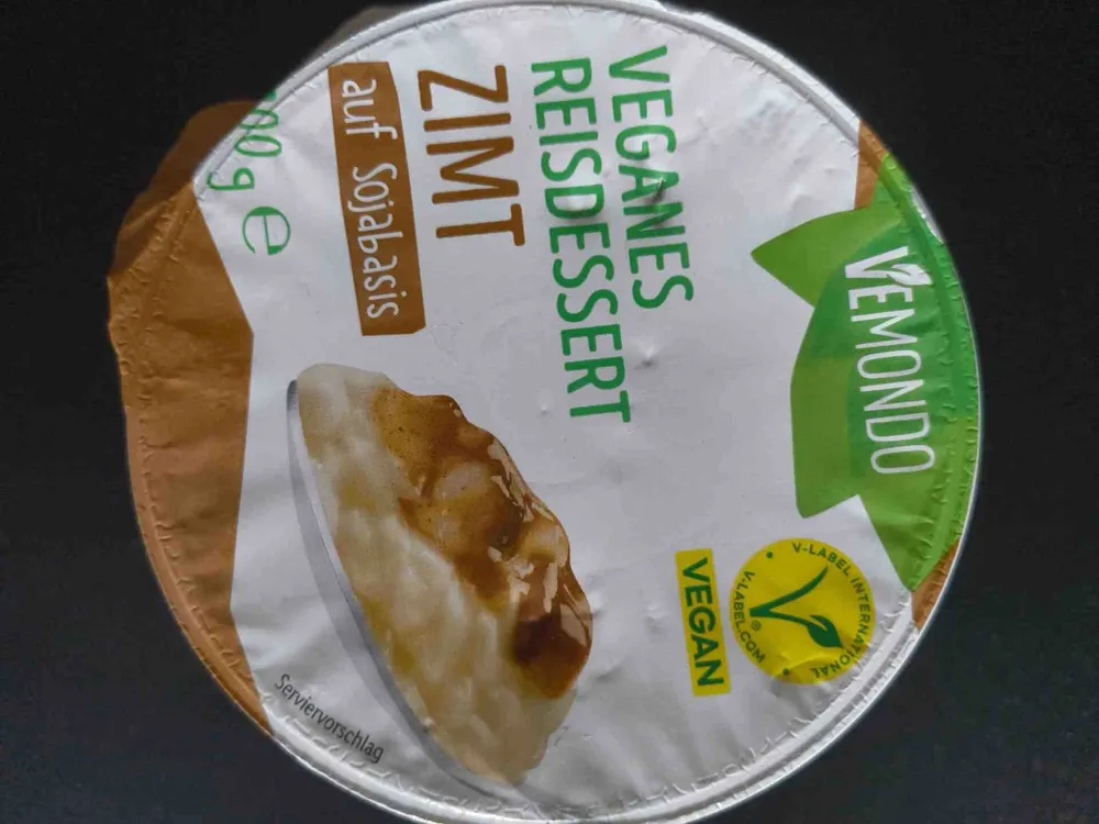 Veganes Reisdessert Zimt