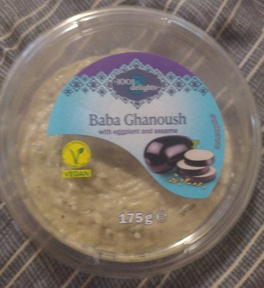Baba Ghanoush with eggplant and sesame