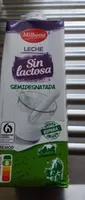 LECHE Sin lactosa SEMIDESNATADA