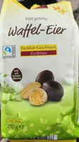 Feine gefüllte Waffel-Eier Eierlikör-Geschmack Zartbitter