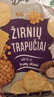 Žirnių Trapučiai Sūrio Ir Trumų Skonio