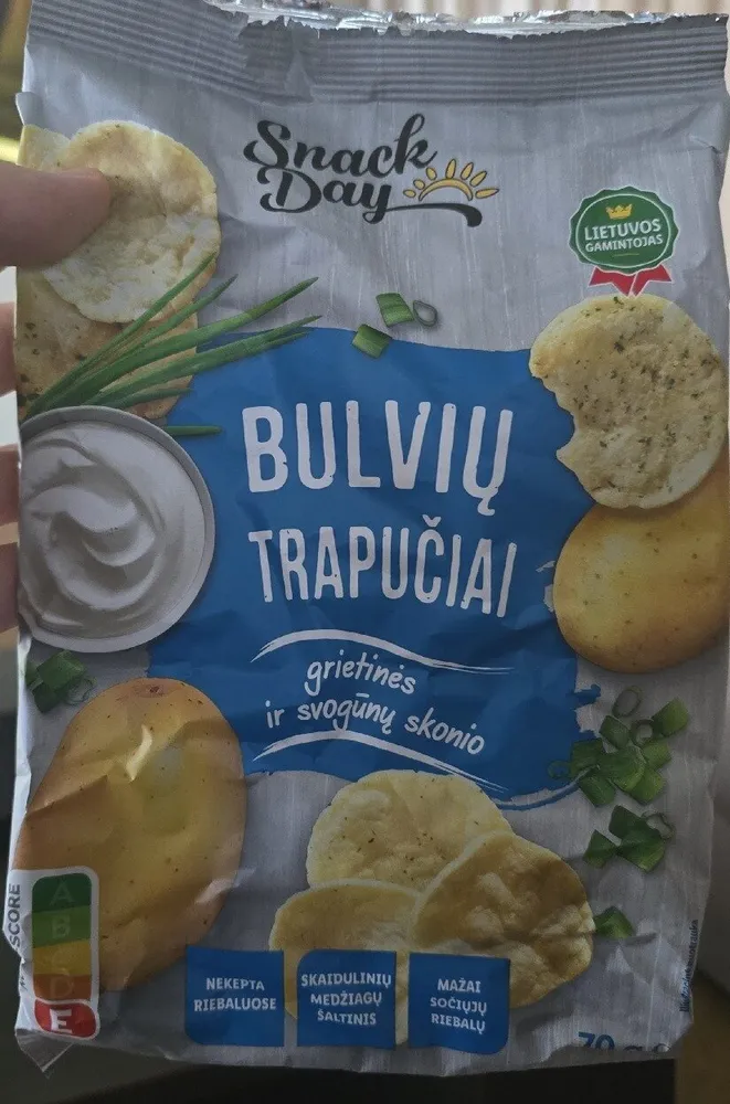 Bulvių Trapučiai Giretinės Ir Svogūnų Skonio